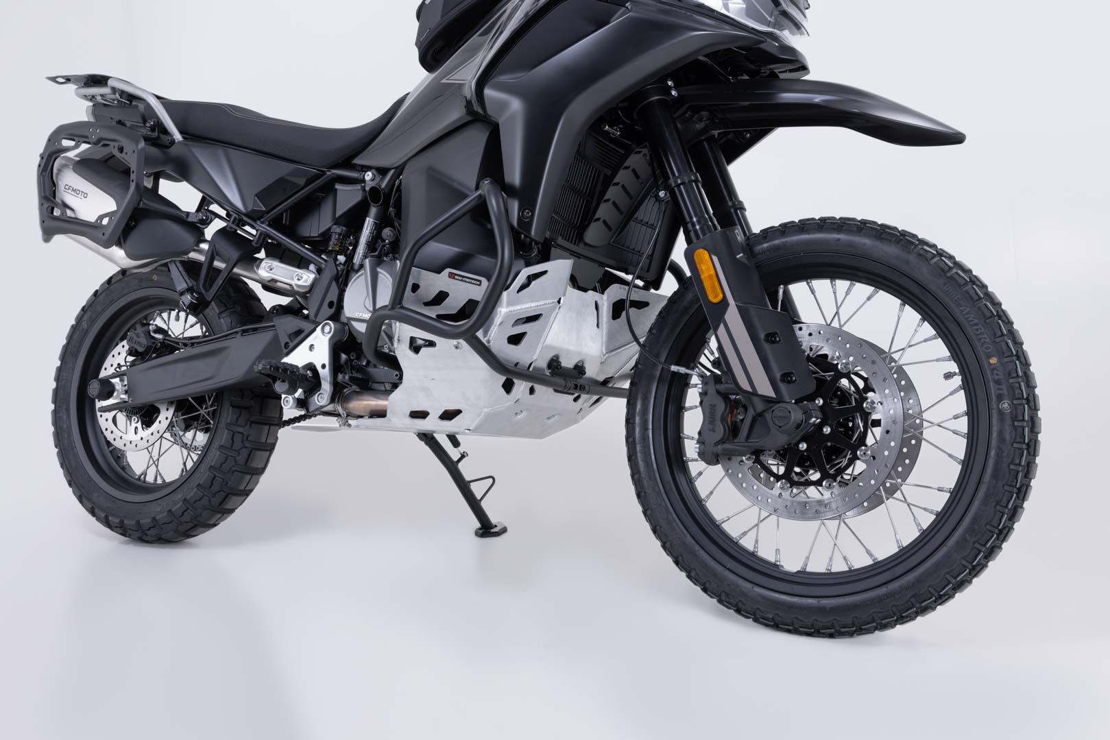 Motorschutz Silbern. CFMoto 800MT-X (24-).