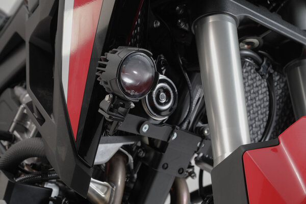 Light mount Black. Honda CRF1000L Africa Twin without SBL.