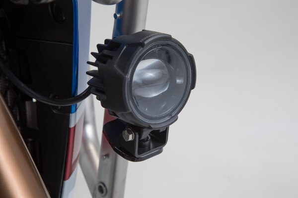 Light mounts Black. Honda CRF1000L Adv Sports (18-).