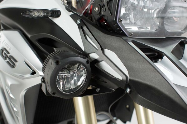 Light mounts Black. BMW F 800 GS (12-18).