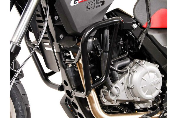 Barra di protezione motore Nero. BMW G 650 GS (11-15).
