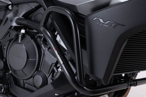 Barra di protezione motore Nero. Honda NT 1100 (21-).