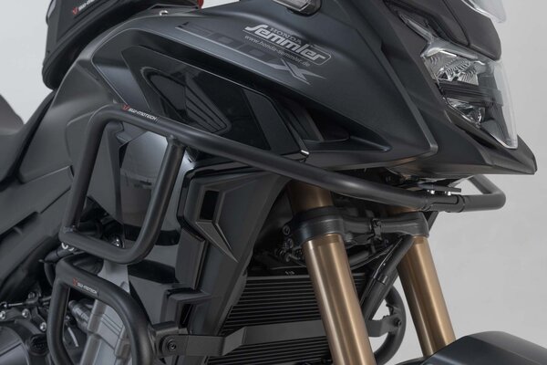 Protezioni tubolari superiori Nero. Honda CB500X (18-).