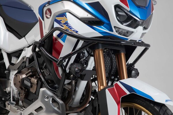 Barra di protezione superiore Nero. Honda CRF1100L Africa Twin Adv Sp. (19-).