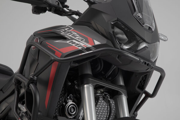 Barra di protezione superiore Nero. Honda CRF1100L Africa Twin Adv (19-).