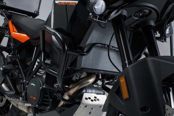 Barra di protezione motore Nero. KTM 1050/1090 Adv, 1290 SAdv S.