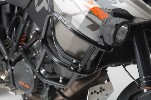 Barra di protezione sup. per KTM originale Nero. KTM 1290 SAdv R/ S (16-), 1090 Adv (16-).