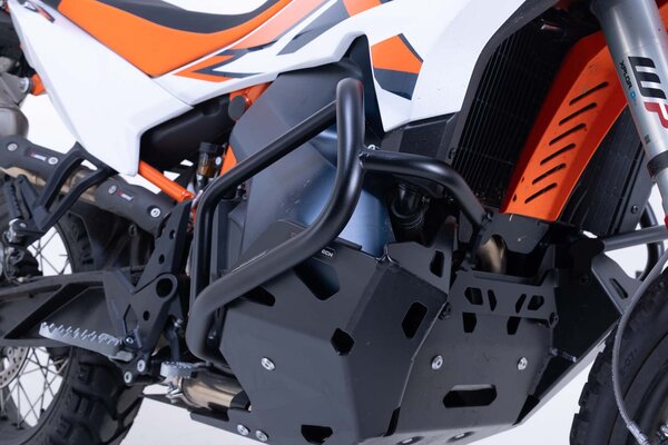 Barra di protezione motore Nero. KTM 790 Adv (23-), 890 Adv/R (22-).