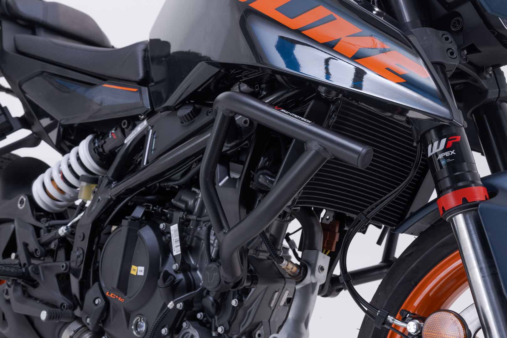 Sturzbügel Schwarz. KTM 125 / 390 Duke (23-).