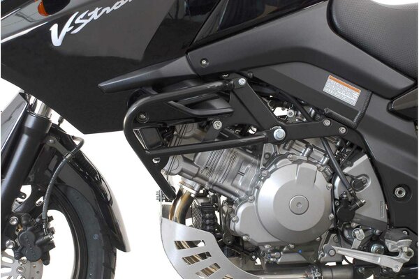 Sturzbügel Schwarz. Suzuki DL 1000 V-Strom / Kawasaki KLV1000