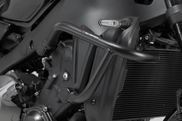 Barra di protezione motore Nero. Yamaha MT-09 / SP (20-), XSR900 (21-).