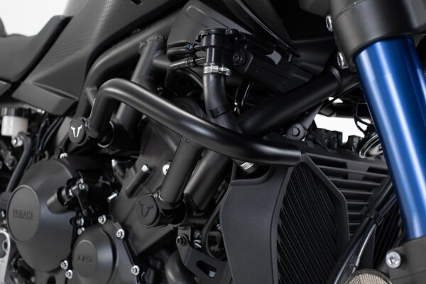 Protecciones laterales de motor Negro. Yamaha NIKEN (18-).