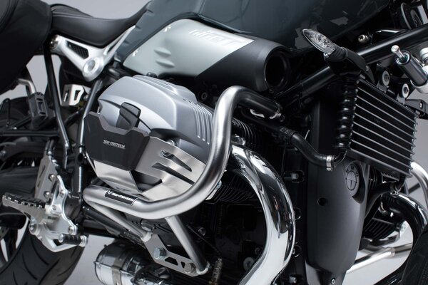 Crashbar Acier inox. Modéles BMW R nineT (14-).