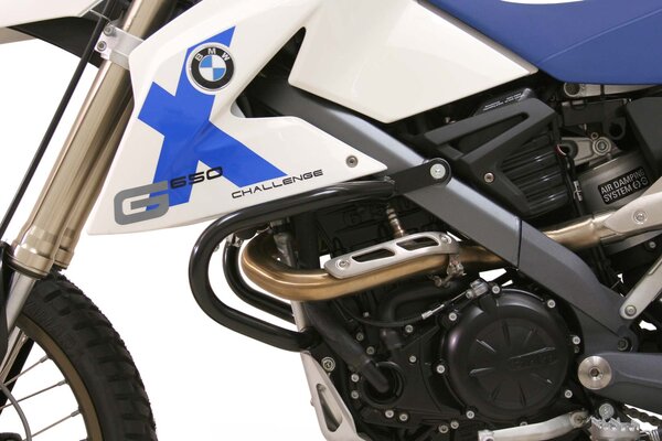 Protecciones laterales de motor Negro. BMW G650 xChal/xCount/xMoto (06-09).