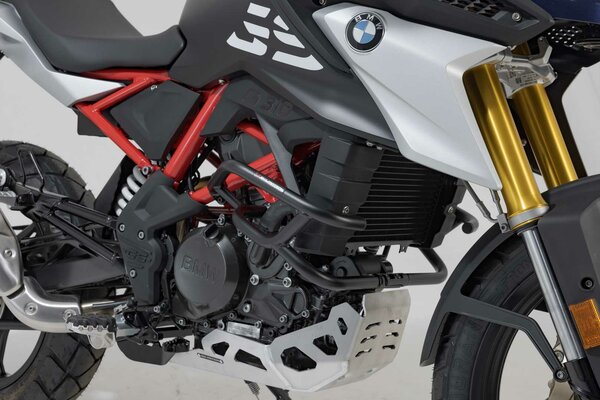 Barra di protezione motore Nero. BMW G310R (16-) / G 310 GS (17-).