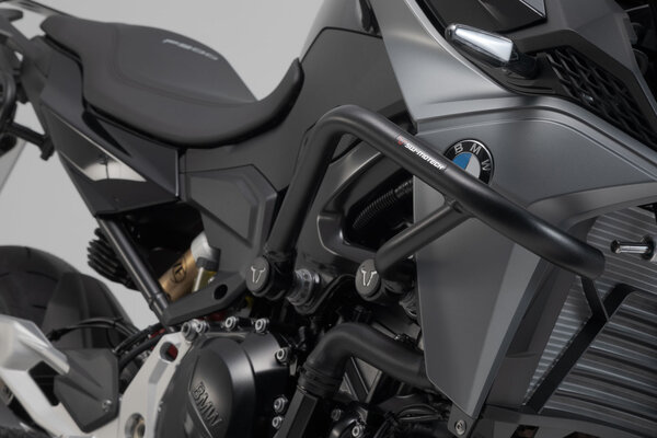 Barra di protezione motore Nero. BMW F 900 R (19-).