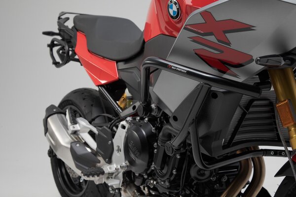 Protecciones laterales de motor Negro. BMW F 900 XR (19-).