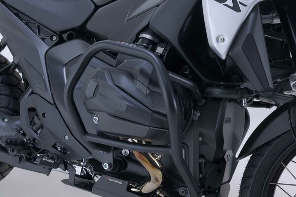 Protecciones laterales de motor Negro. BMW R 1300 GS (23-).