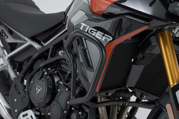 Crash bar Black. Triumph Tiger 900 models, Tiger 850 Sp.
