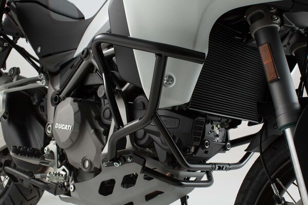 Barra di protezione motore Nero. Ducati Multistrada Enduro 12xx (16-).