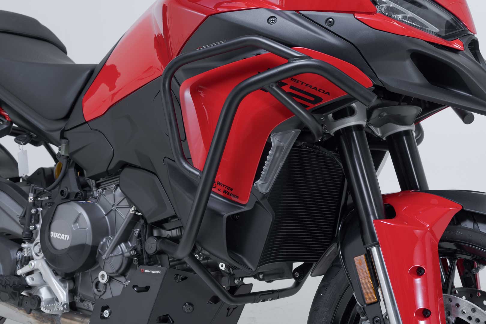 Barra di protezione motore Nero. Ducati Multistrada V2 / V2 S (24-).