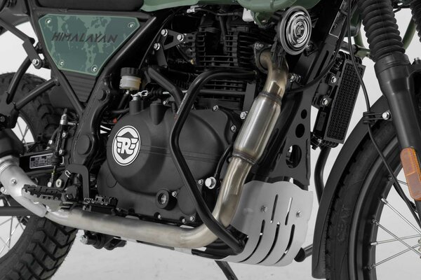 Protecciones laterales de motor Negro. Royal Enfield Himalayan (18-).