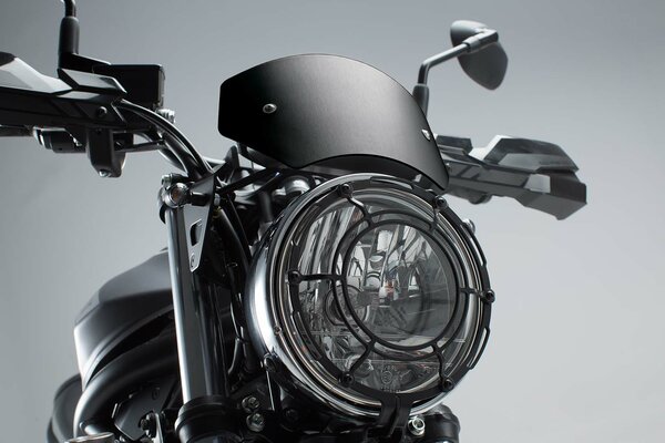 Windschild Schwarz. Suzuki SV650 ABS (15-).