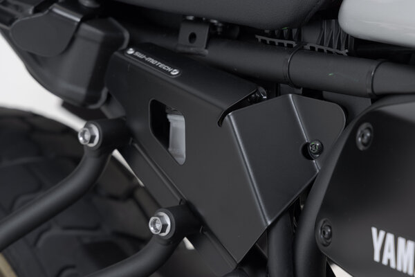 Bremsflüssigkeitsbehälter-Schutz Set Schwarz. Yamaha XSR700 (15-) / XT (19-). L + R.