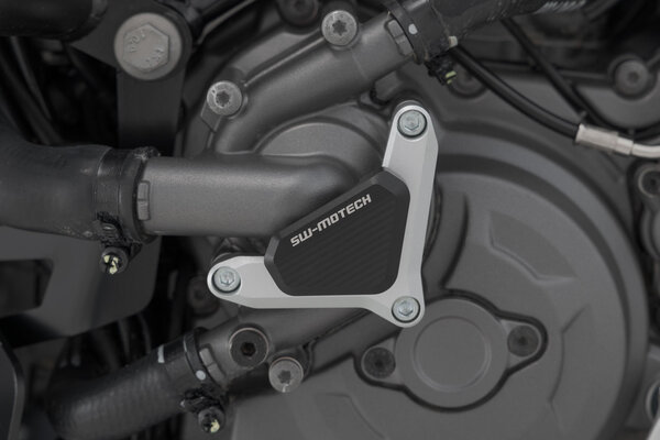 Water pump protection Silver/black. Ducati models.