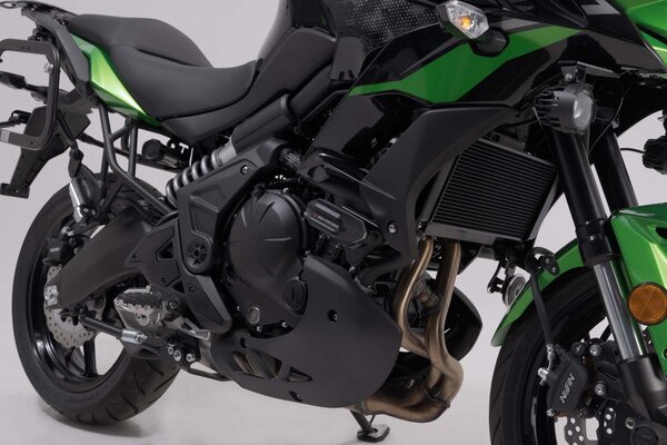 Frame slider kit Black. Kawasaki Versys 650 (14-21).