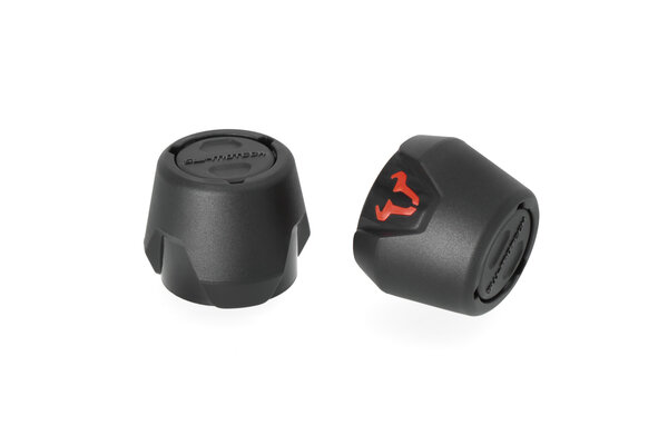 Roulettes de protection de fourche Noir. KTM 1050/1090/1190 Adv,1290 SAdv.