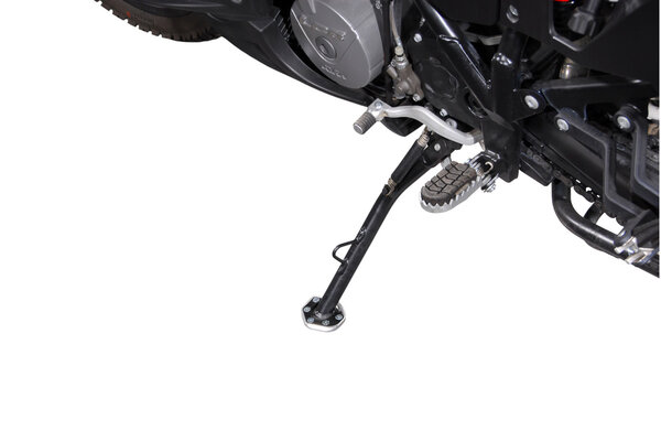 Extension for side stand foot Black/Silver. KTM / Husqvarna models (06-).
