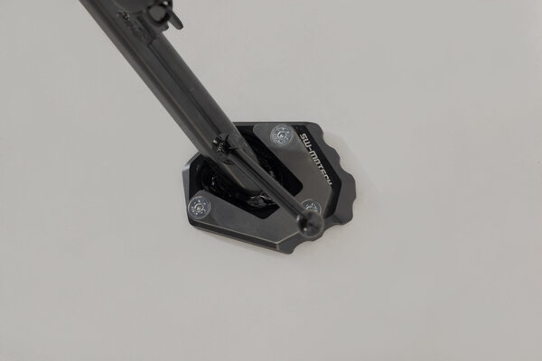 Extension for side stand foot Black/Silver. Honda models.