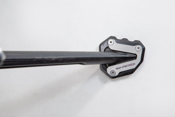 Extension for side stand foot Black/Silver. KTM 790 Duke (18-) / 890 Duke (20-).