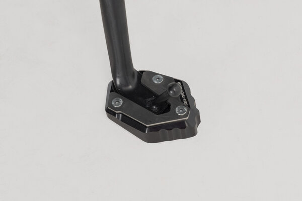 Extension for side stand foot Black/Silver. MT-07/Trac/MotoCage,XSR700,YZF-R7.