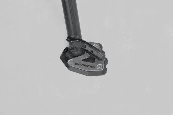 Extension de pied de béquille latérale Noir/Gris. Triumph Trident 660 (21-).
