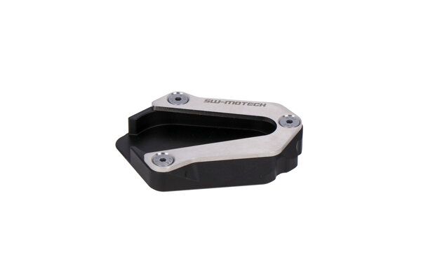Extension for side stand foot Black/Silver. Triumph Tiger 900 Desert/Rally/Pro.