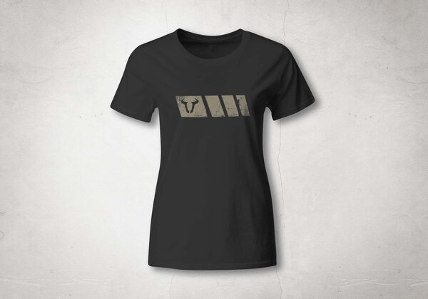 T-shirt Legend Gear. Noir. Femme. Taille XL.