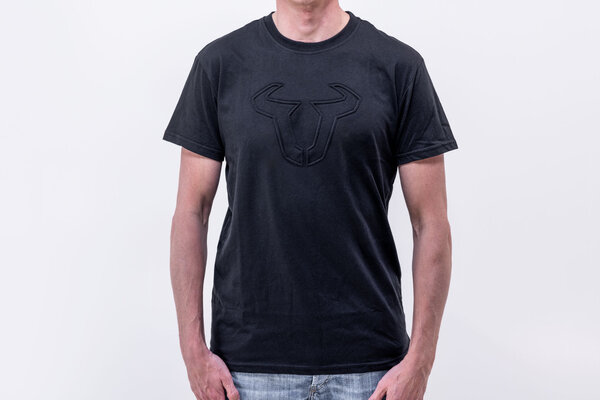 T-Shirt Herren - Black Edition Street Line. Schwarz. Herren. Größe M.