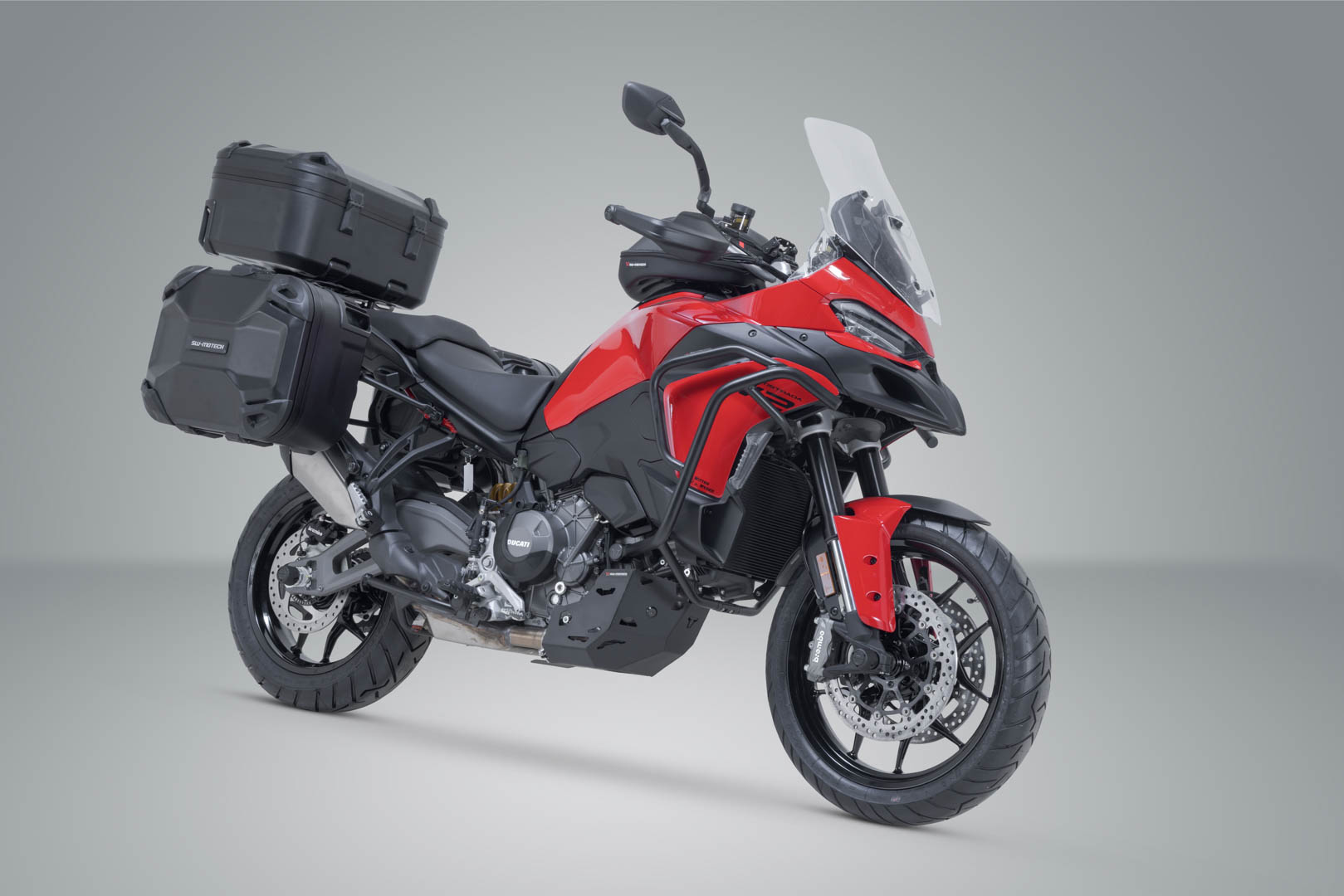 Set Adventure DUSC con topcase XL Negro. Ducati Multistrada V2 / V2 S (24-).