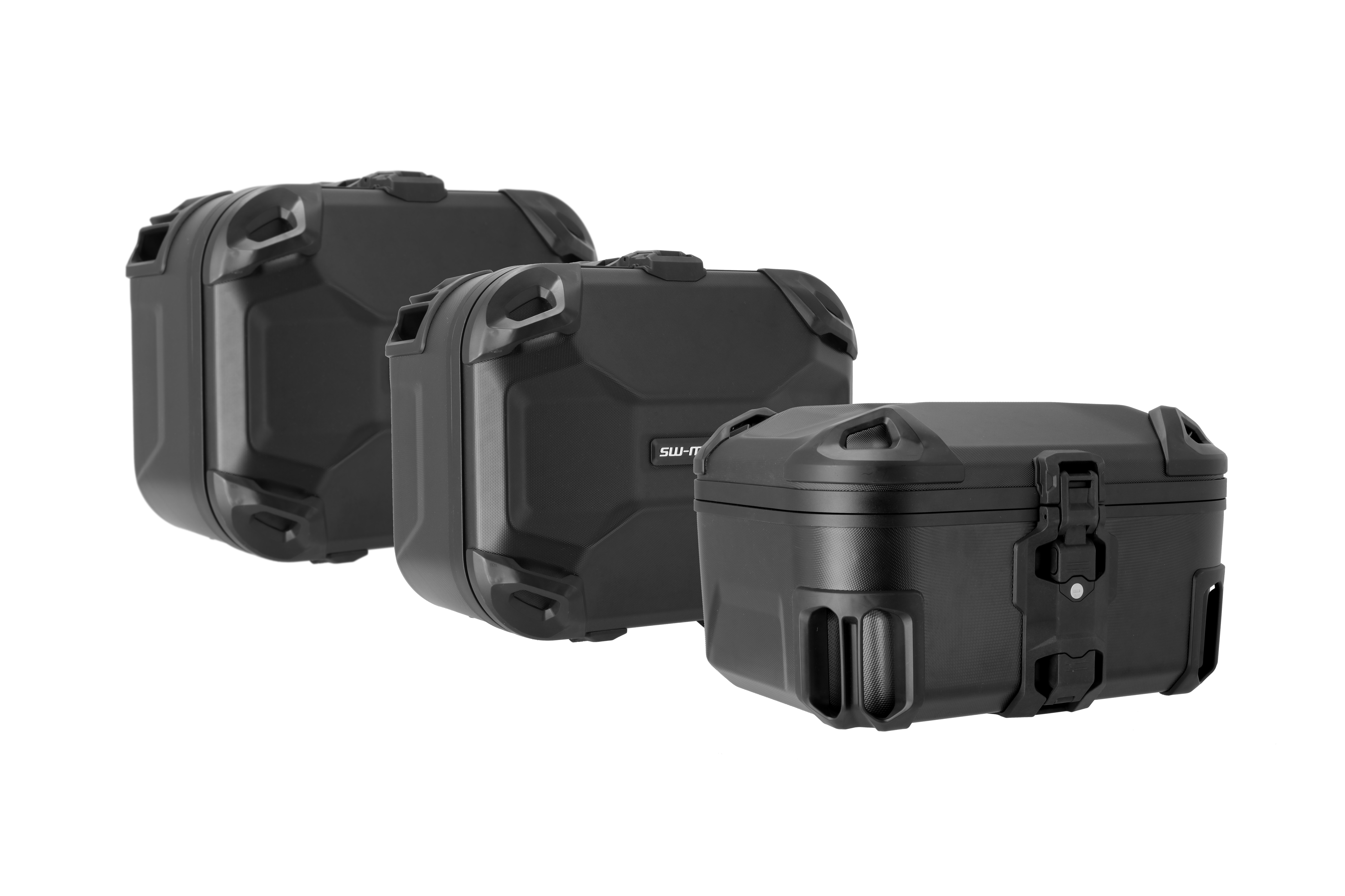 Adventure set DUSC with top case L Black. Multistrada 1200/ 1260/ 950/ V2.