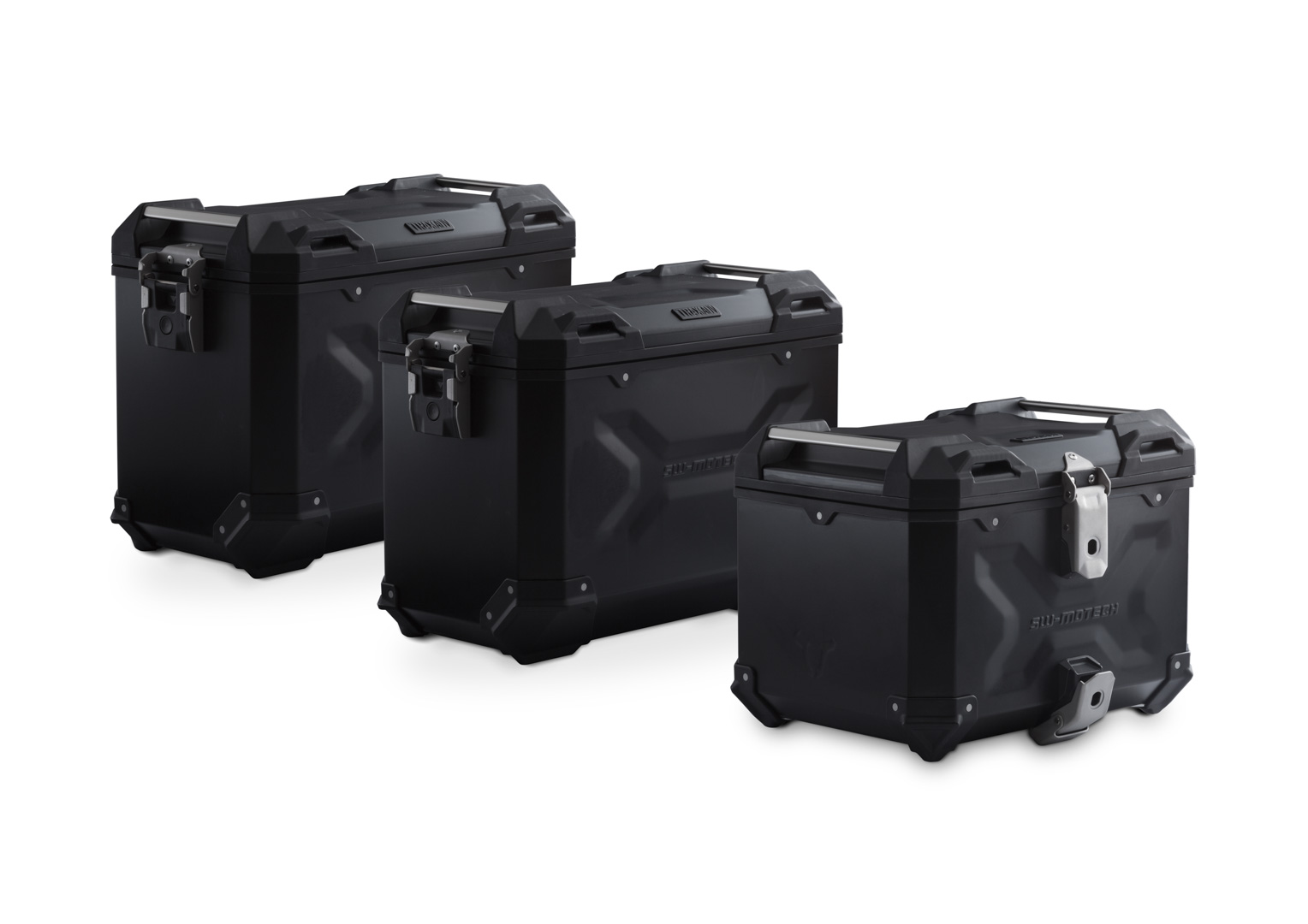 Set Adventure TRAX ADV Negro. BMW R 1300 GS (23-). Soporte BMW topcase.
