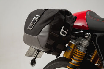 Legend Gear sistema di borse laterali LC Triumph Thruxton 1200/R (16-19), TFC (18-).
