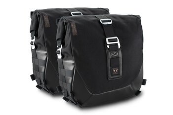 Legend Gear side bag system LC Black Edition Kawasaki W230 (24-).