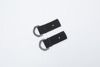 Zurrösen für Kennzeichenbefestigungs-Set 2 Zurrschlaufen für Hecktaschen.