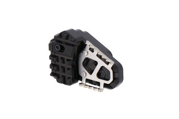 Extension for brake pedal Black. Kawasaki Versys 650 (21-).