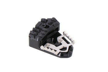 Brake pedal extension Black. Triumph Tiger 900 Rally/Pro, Voge models.