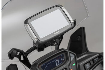 GPS mount for cockpit. Black. Triumph Tiger 800/800 XC