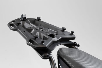 Adapter plate for STREET-RACK For Givi/Kappa with Monokey. Black.