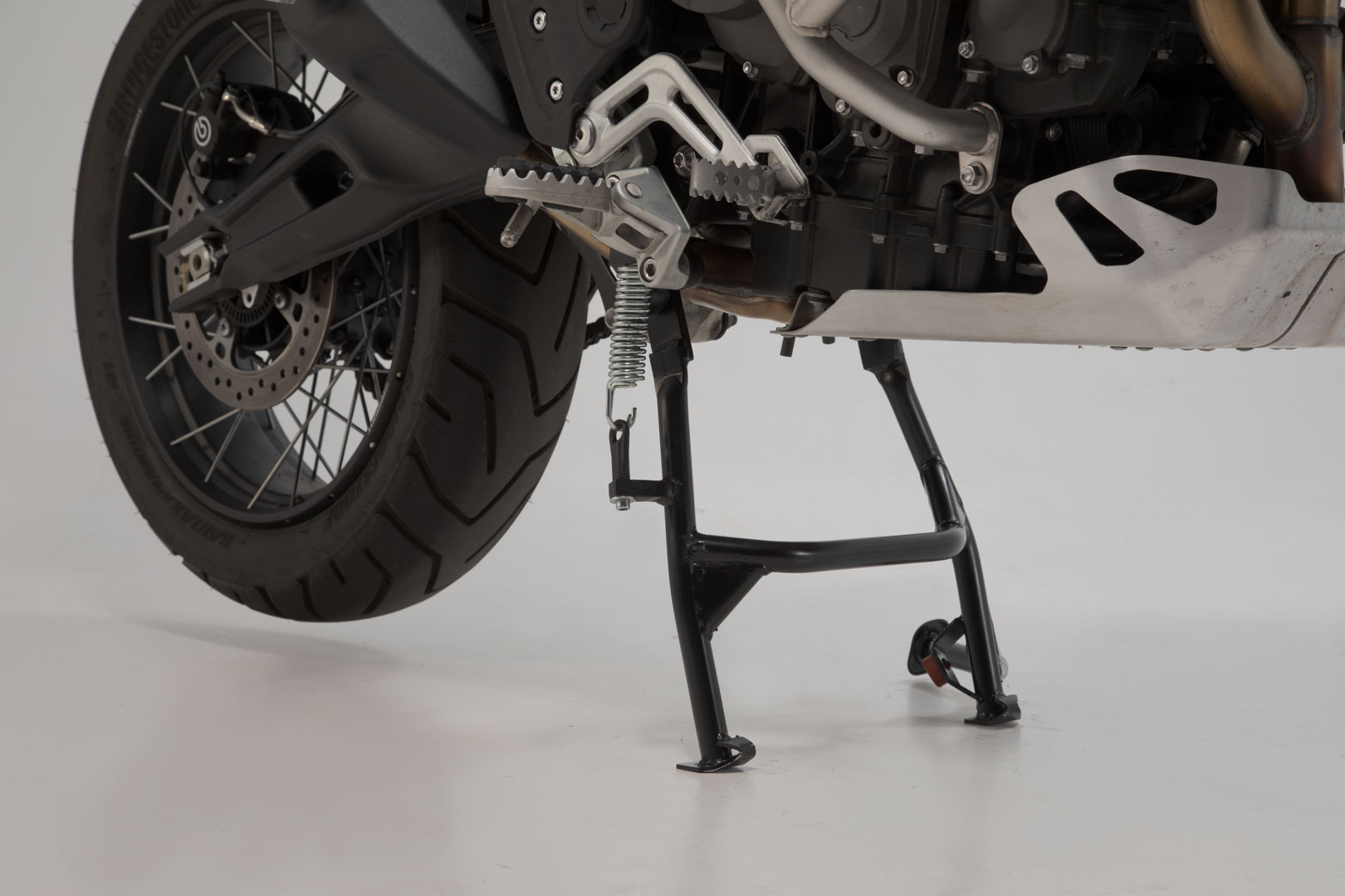 Béquille centrale. B-stock Noir. Triumph Tiger 900 Rally/ Pro (19-23).
